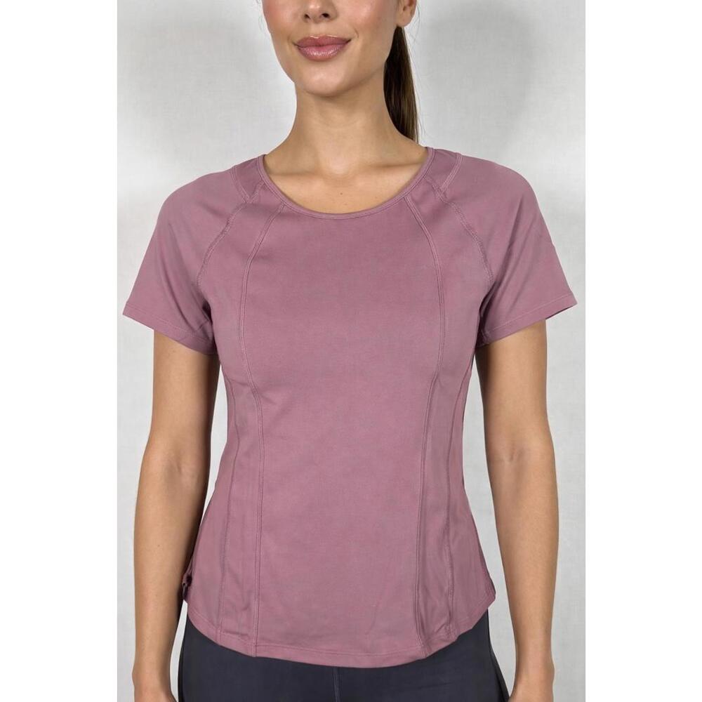 NWT Halara Short Sleeve Performance Shirt Top Mesh Panels Size XS